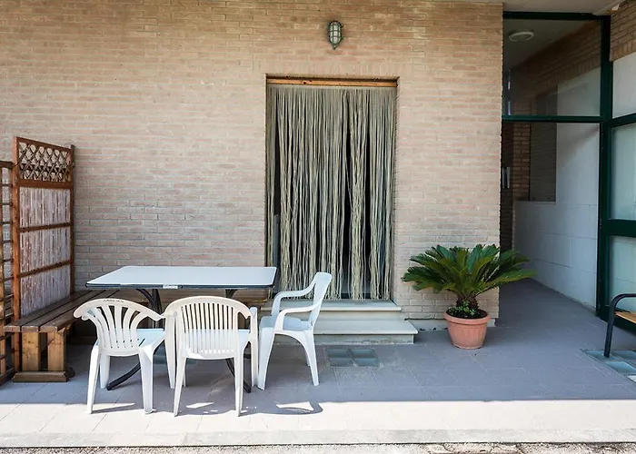 Se008 - Senigallia, Bilocale Sul Mare Con Spiaggia Apartamento Senigália